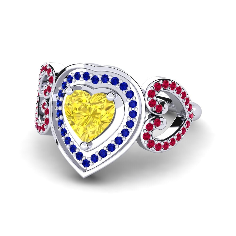 Yellow Sapphire Ring Anisah