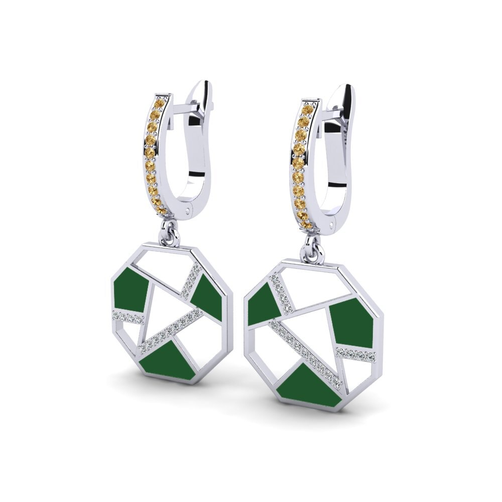 Brown Diamond Women's Earring Anixi
