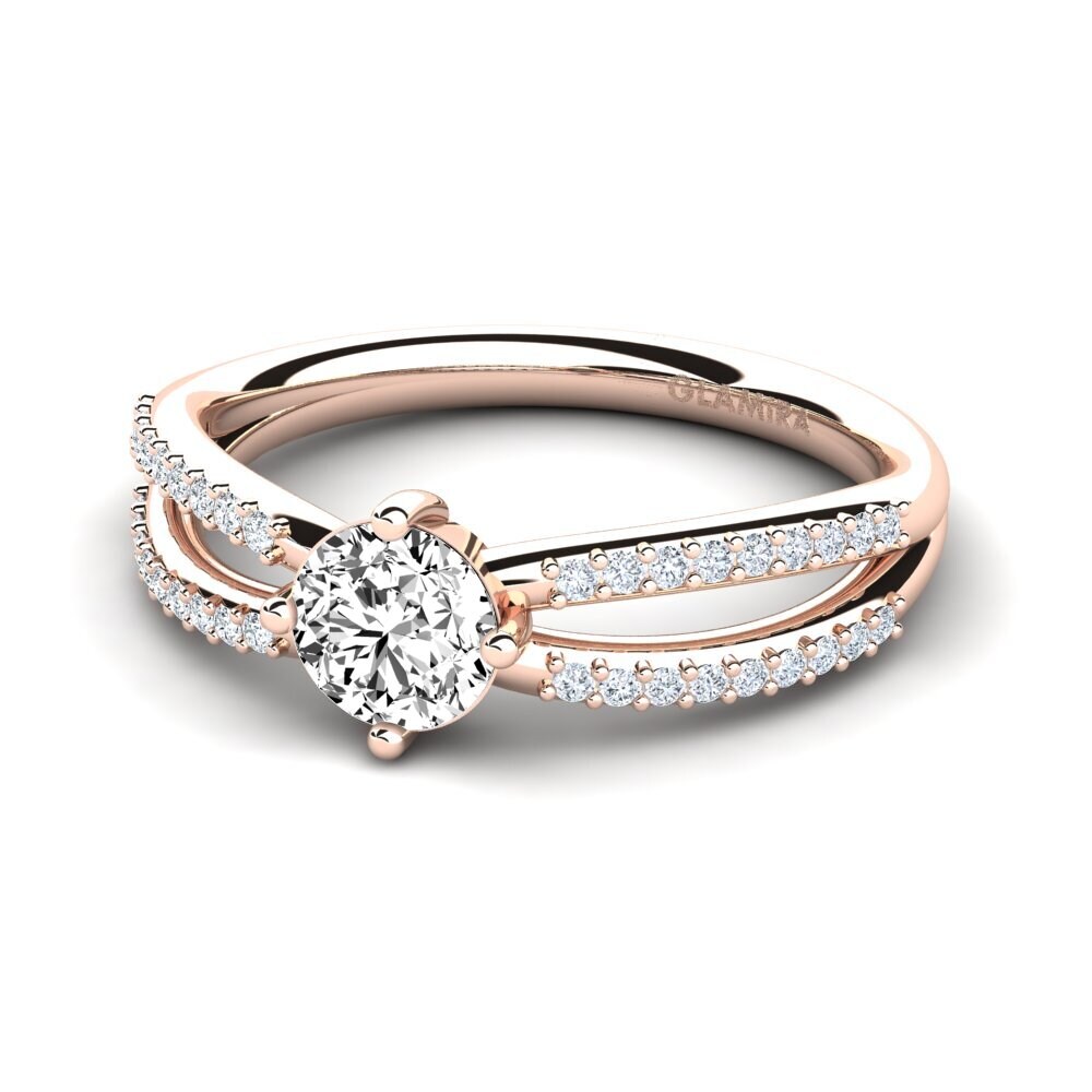 Moissanite Engagement Ring Aniyalise