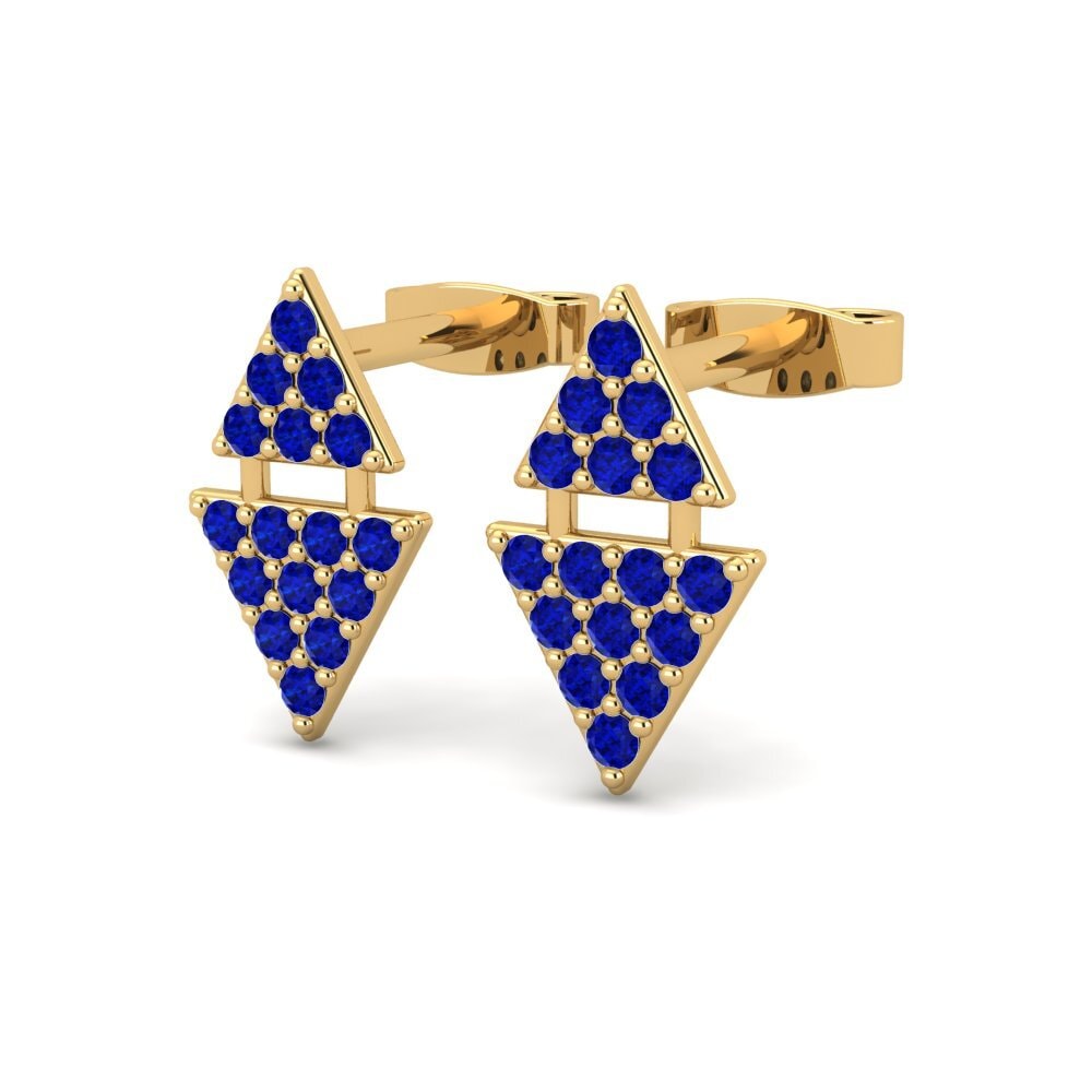 18ct Yellow Gold Women's Earring Anmitie