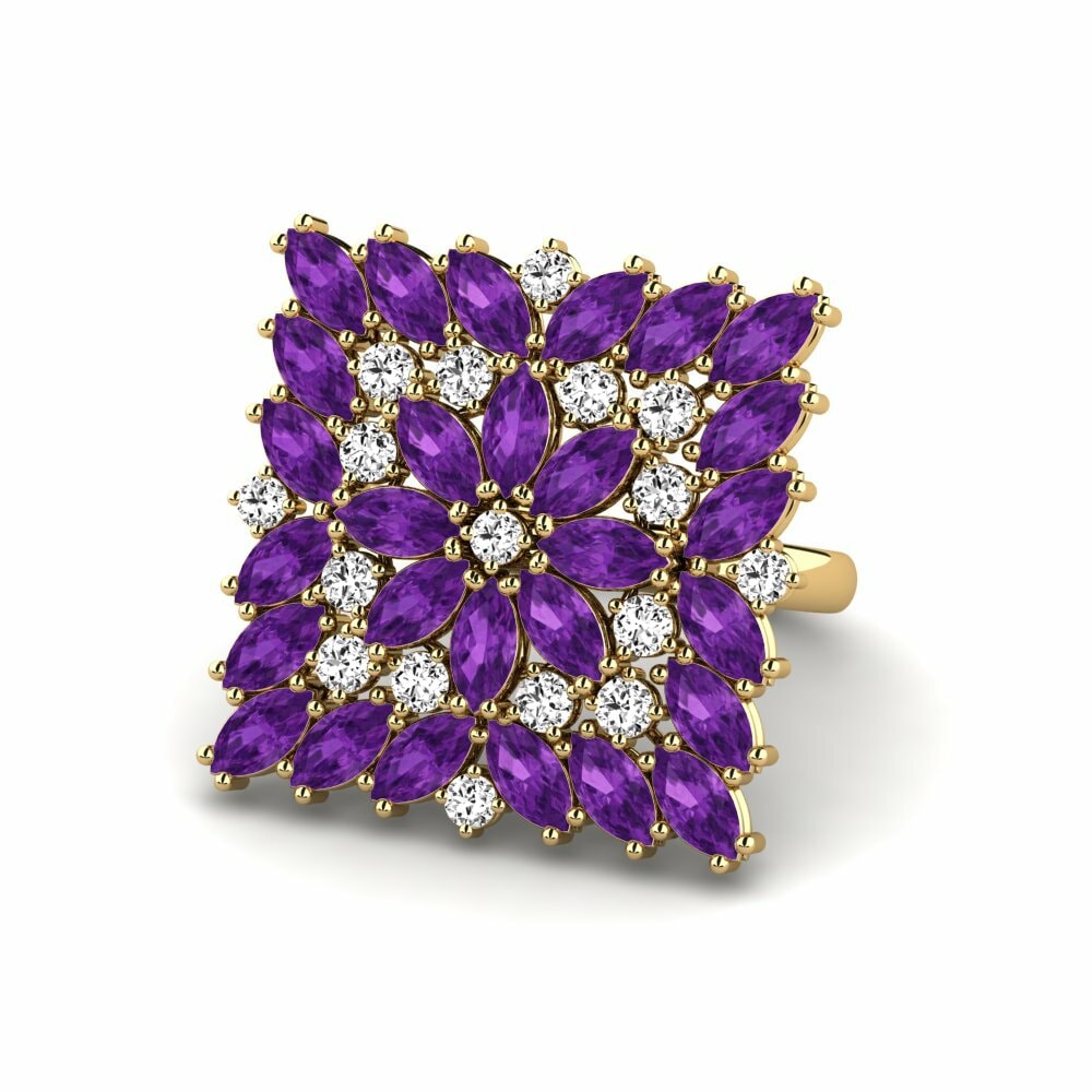 Amatista Anillo Annett