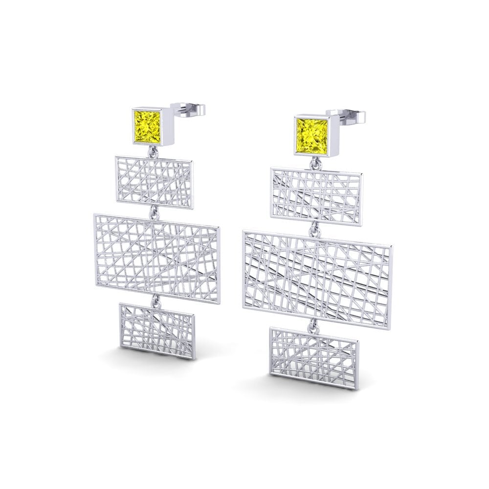 Yellow Diamond Women's Earring Annie