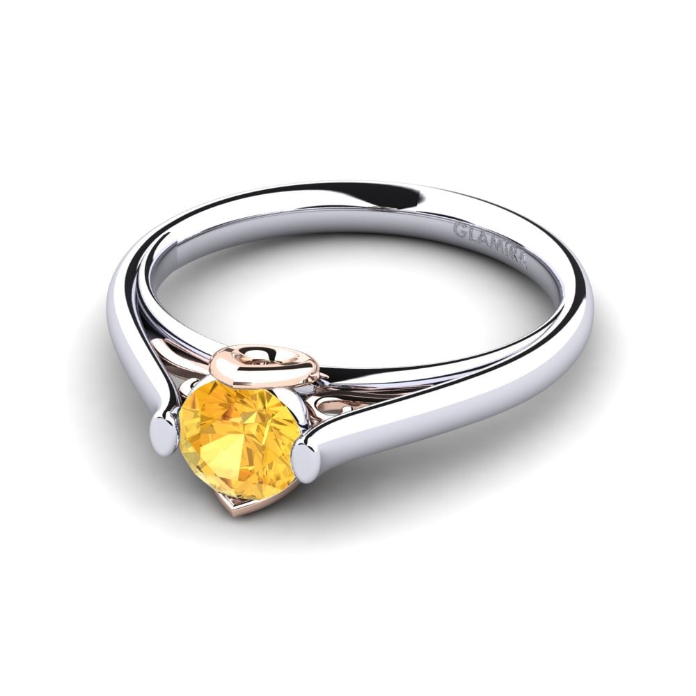 Citrine Engagement Ring Antesha