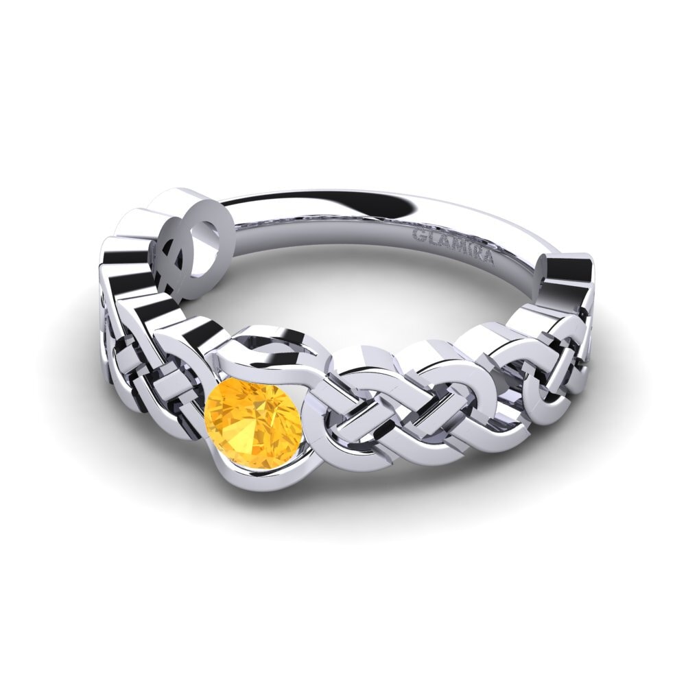 Citrine Engagement Ring Antonella