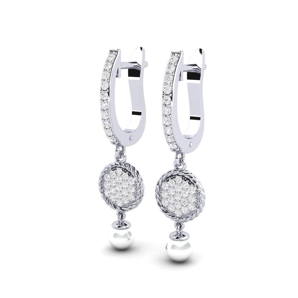White sapphire Women's Earring Antonietta