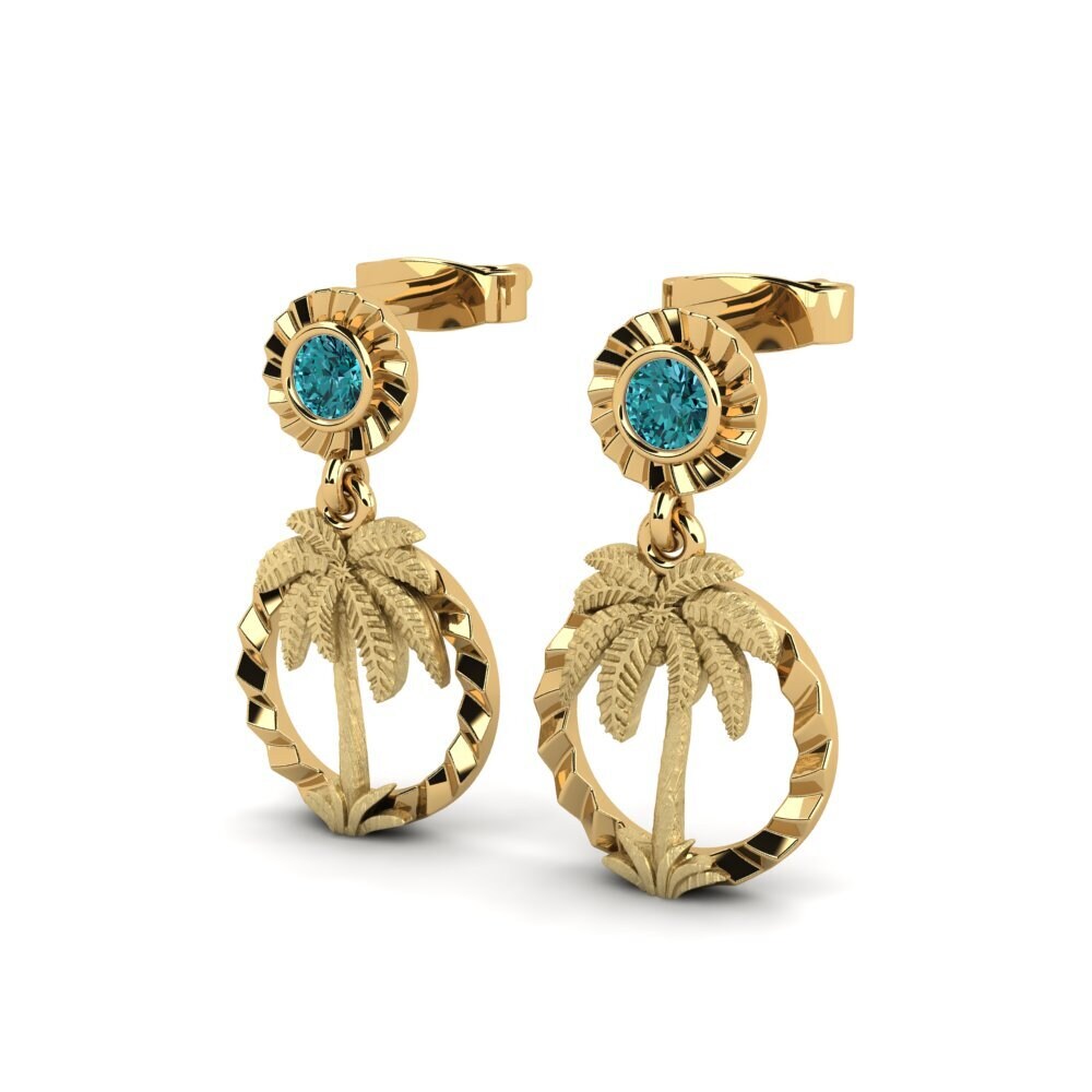 Blue Diamond Women's Earring Antonucci