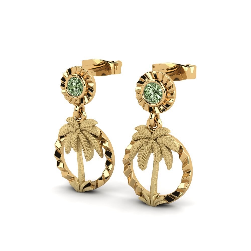 Green Diamond Women's Earring Antonucci