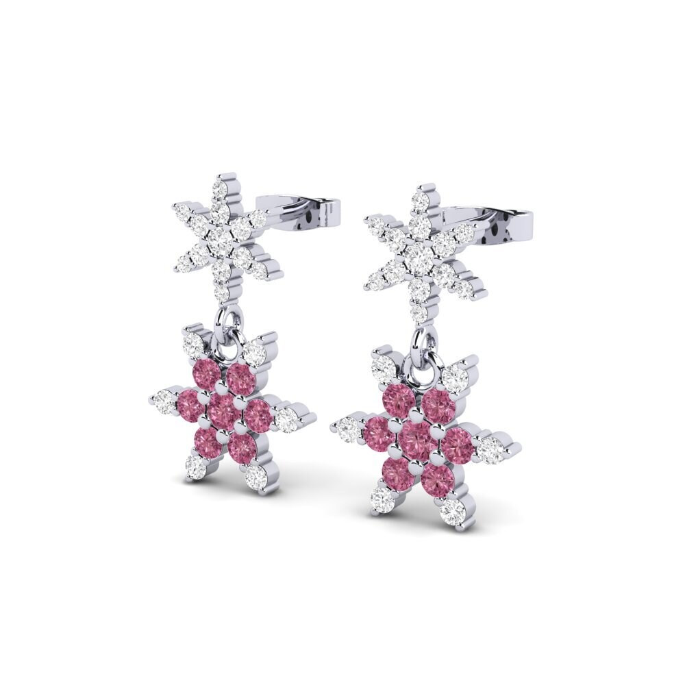 Rhodolite Garnet SYLVIE Earring Aotrom