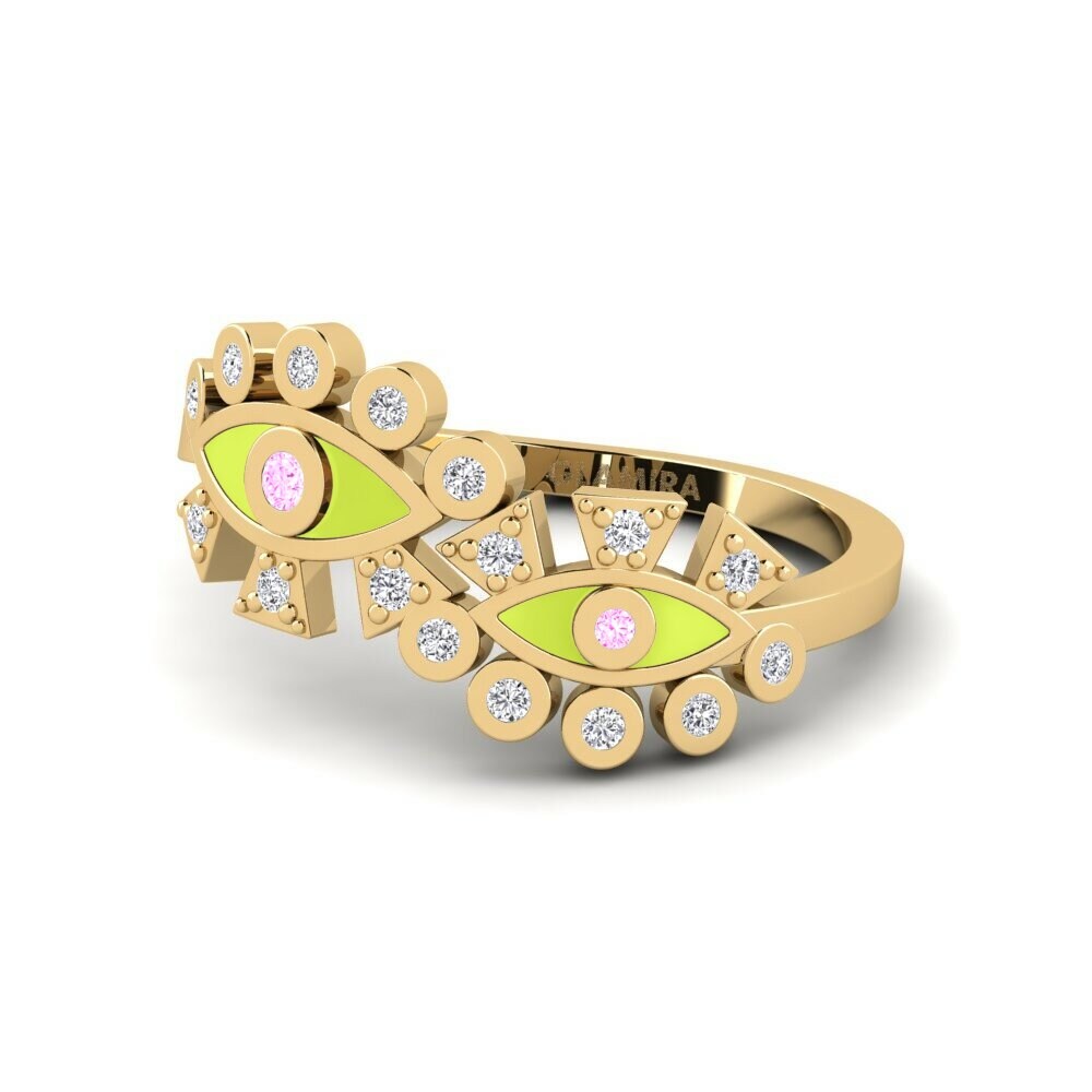 Saphir Rose Bague Aphrodis