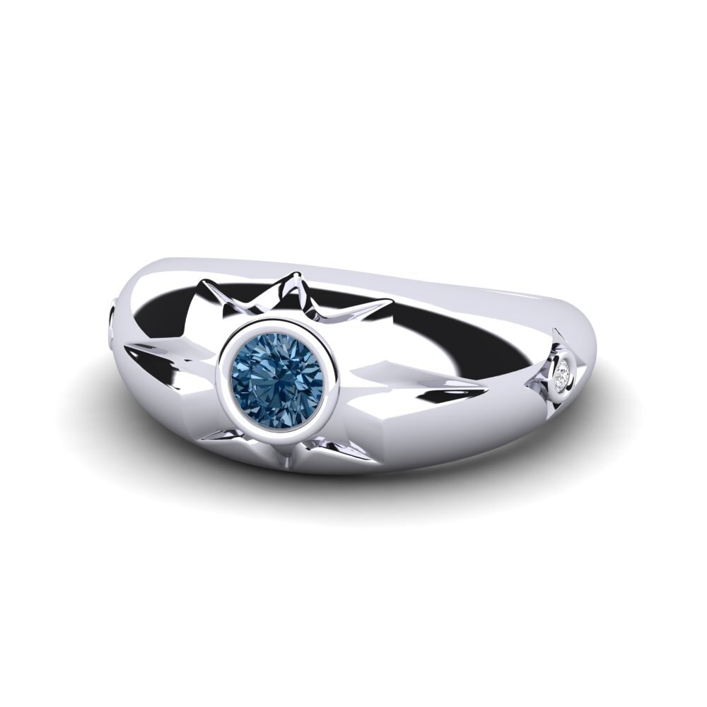 Blue Diamond Ring Appeared