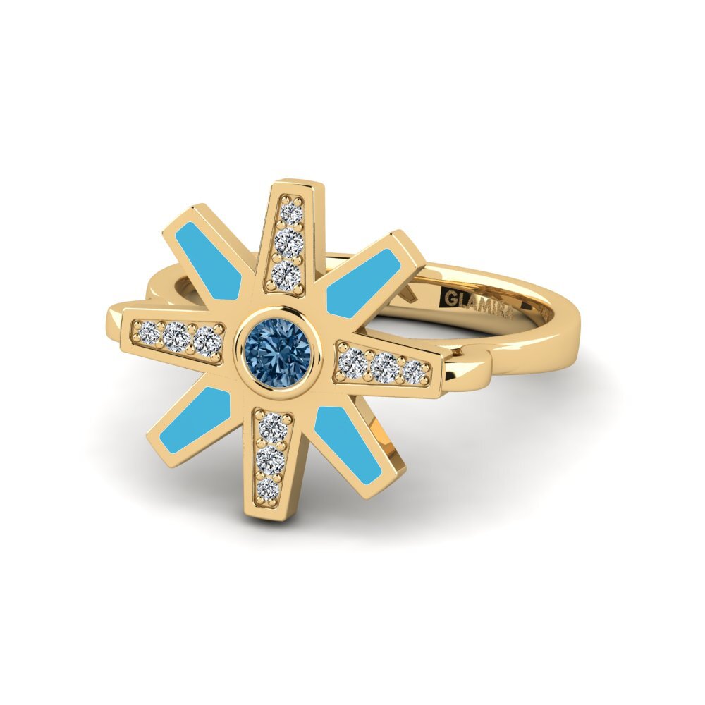 Blauer Diamant Ring Appira