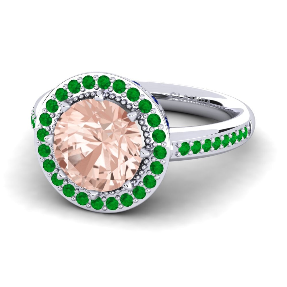 Morganite Engagement Ring Aprila