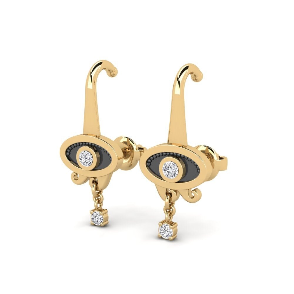 Diamant Boucle d'oreille femme Aprile