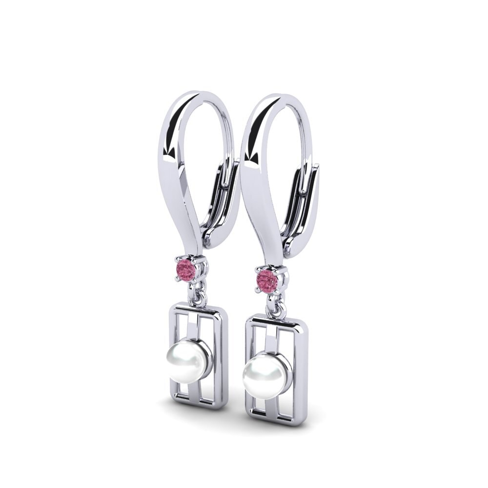 Rhodolite Garnet Women's Earring Aquyuranis