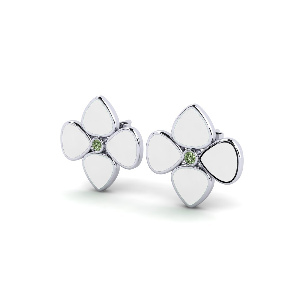 Diamante Verde Pendiente de mujer Arace