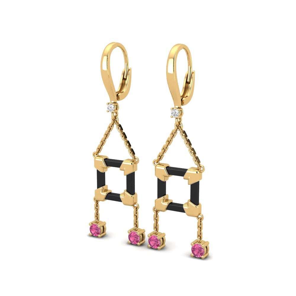 Pink Tourmaline Women's Earring Araiza