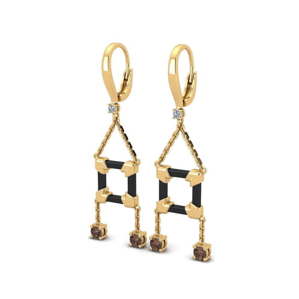 Smoky Quartz Women's Earring Araiza