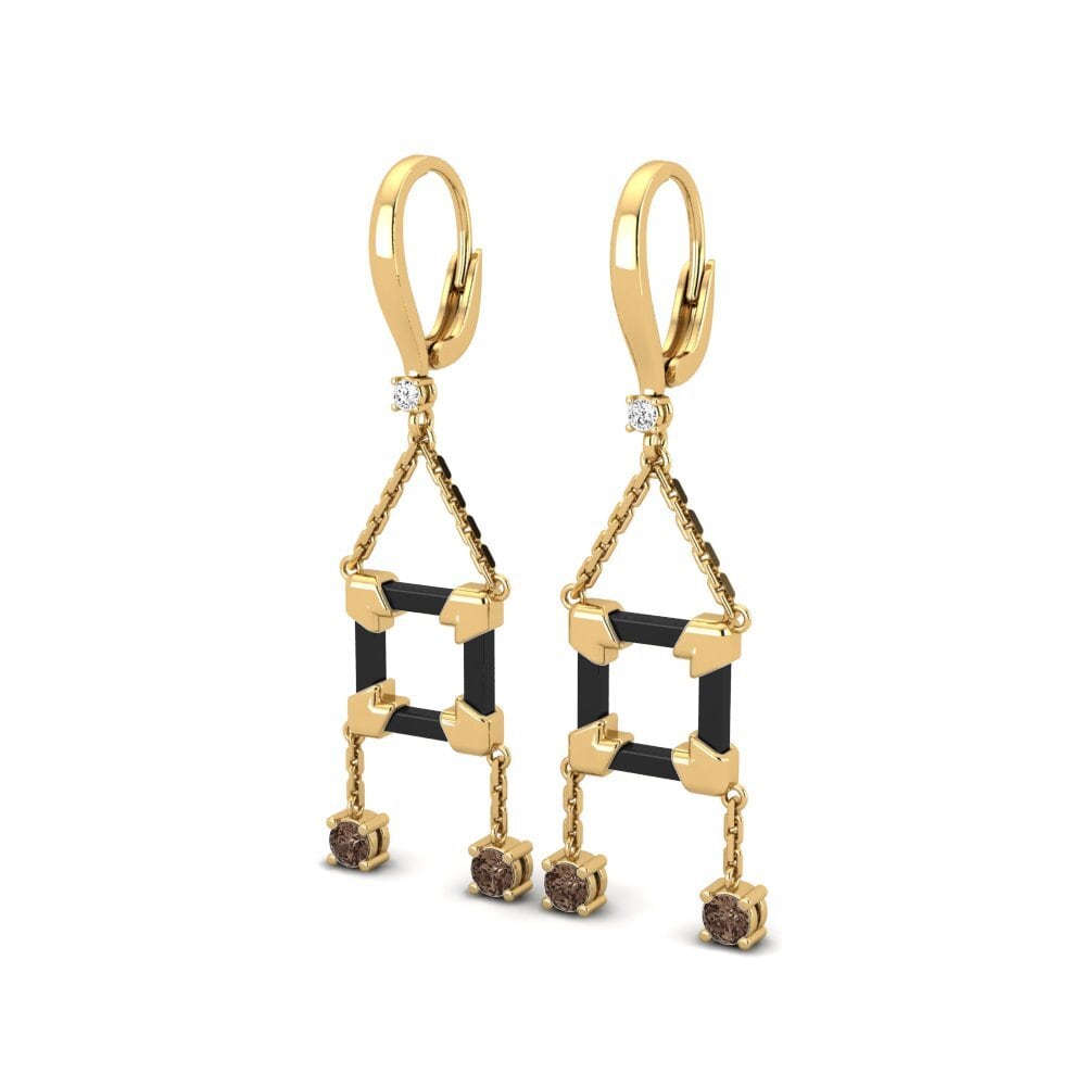 Smoky Quartz Women's Earring Araiza