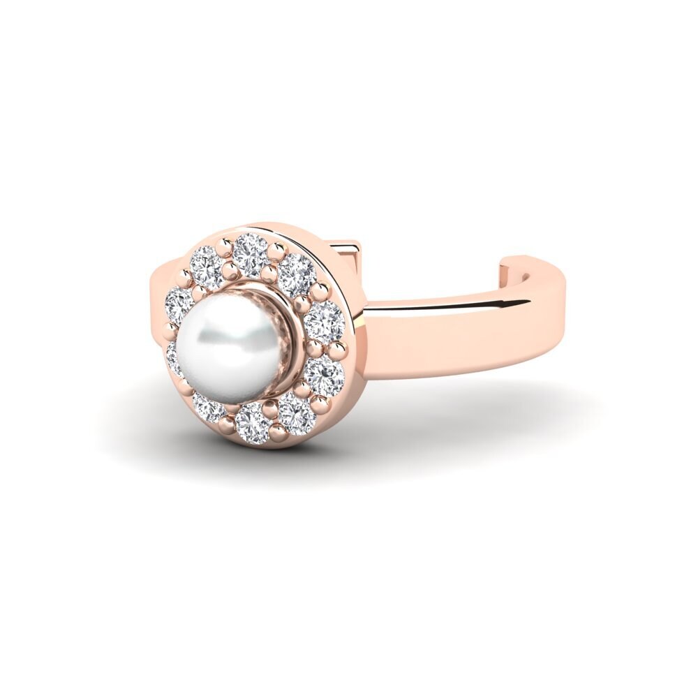 14k Rose Gold Conch Ear Cuff Aravo