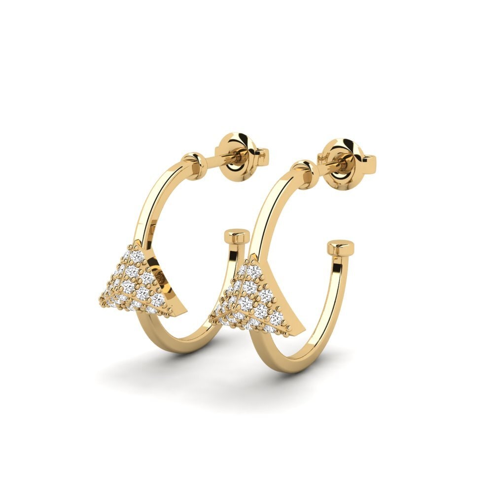 Moissanite Brincos Feminino Arbutus