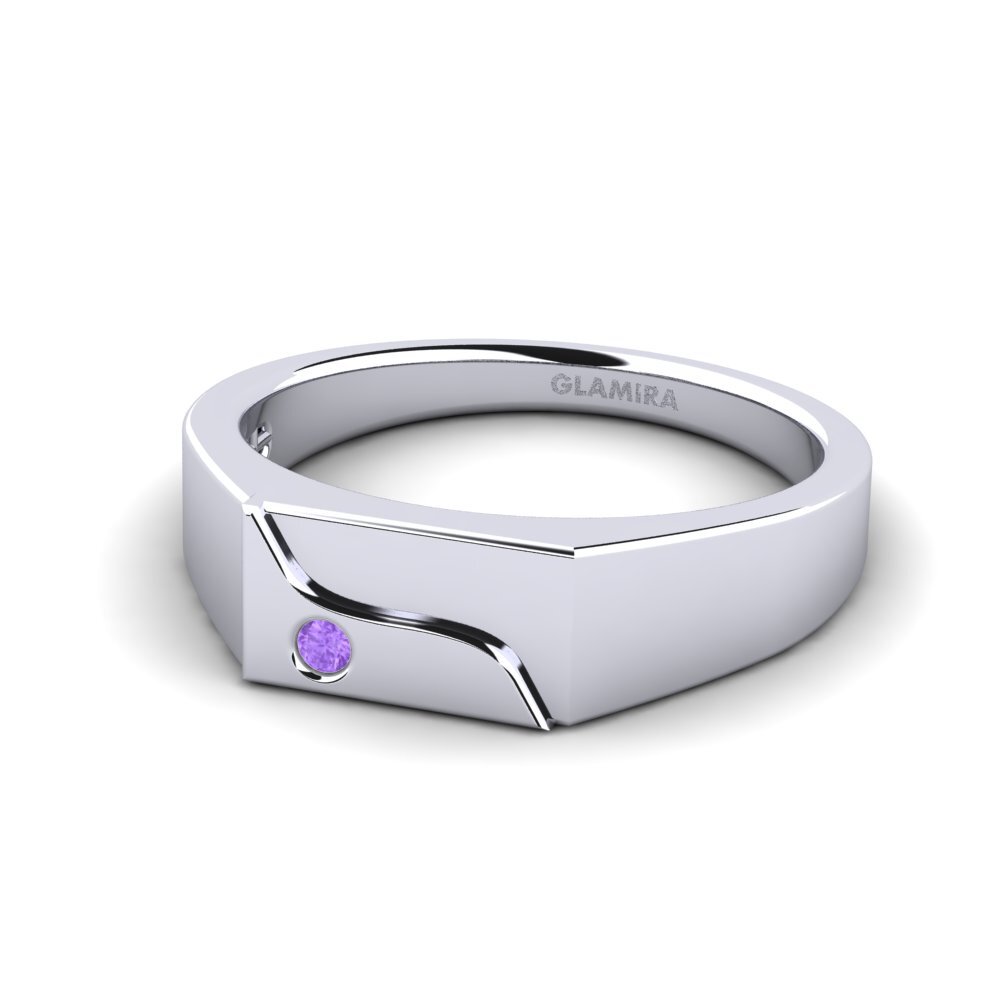 Amethyst Men's Ring Ardito