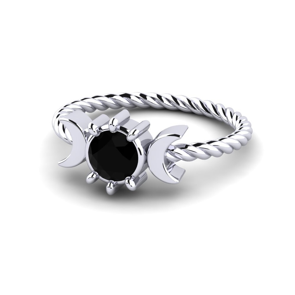 Diamante Negro Anel Areflan