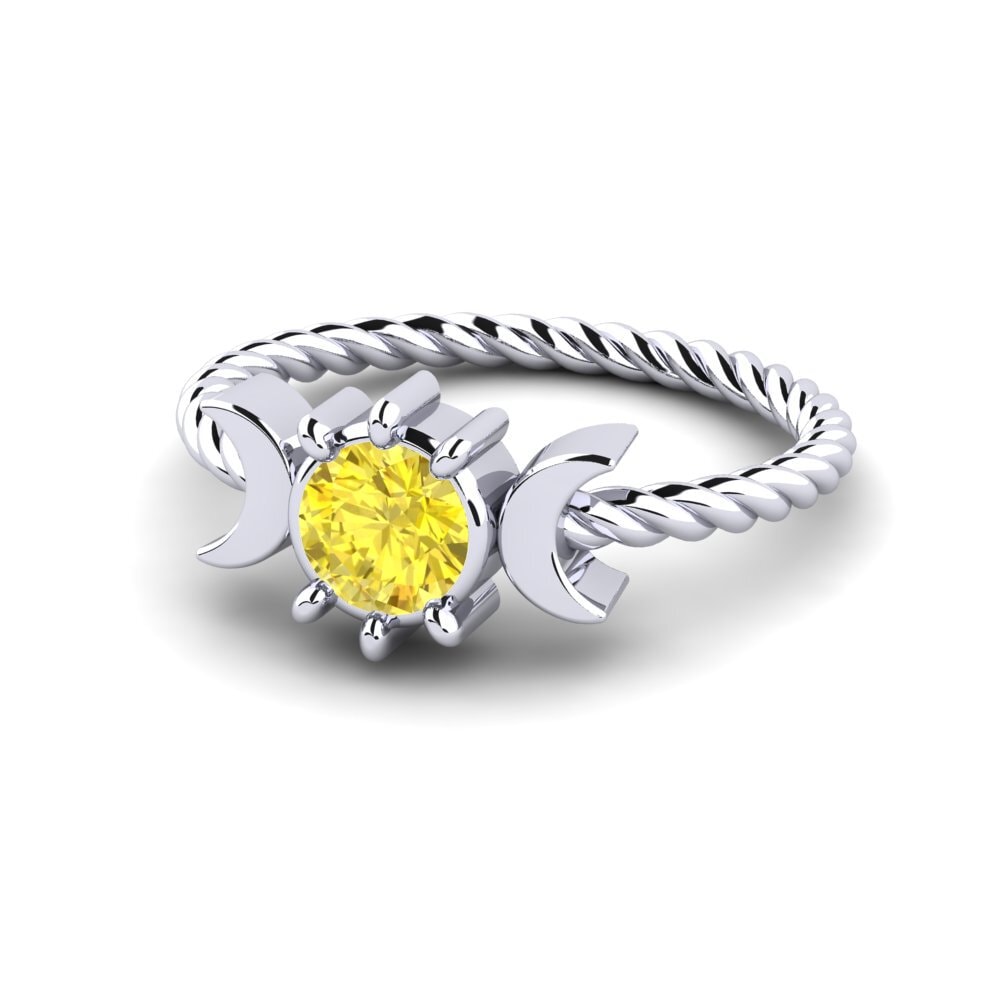 Yellow Sapphire Ring Areflan