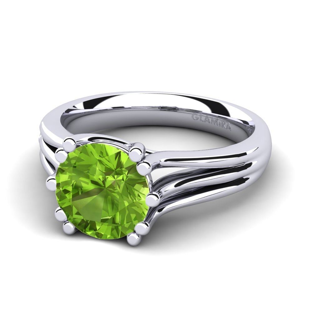 Peridoto Anillo de compromiso Arian 2.0 crt