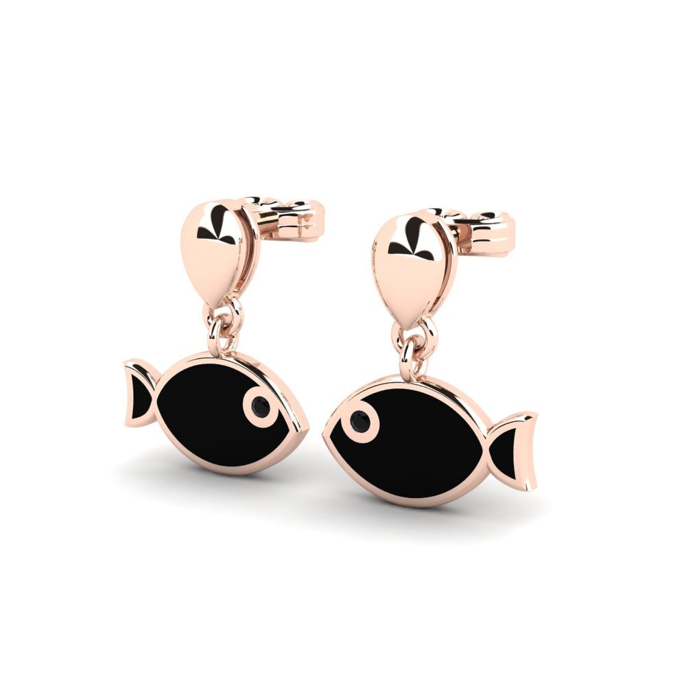 Black Sapphire Women's Earring Arieles