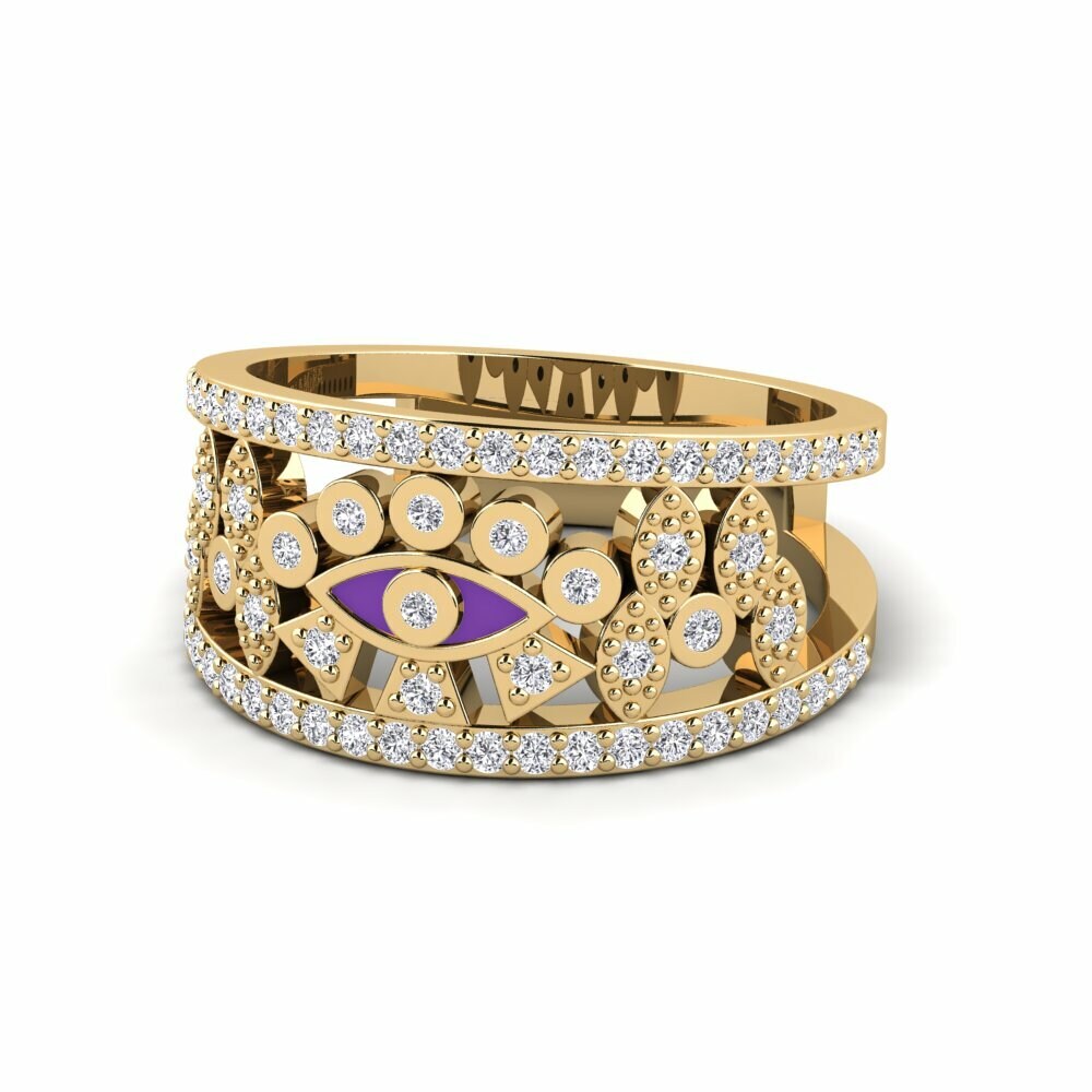 Diamant De Synthèse Bague Arinna