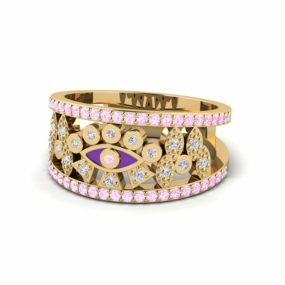 Saphir Rose Bague Arinna