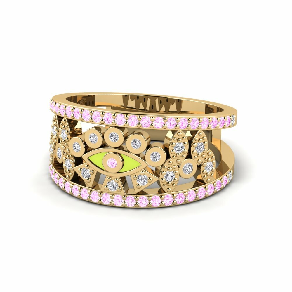 Saphir Rose Bague Arinna
