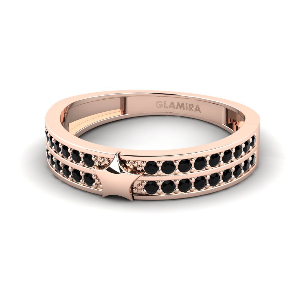 Schwarzer Diamant Ring Arklig