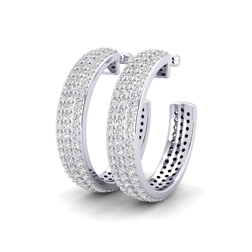 Đá Moissanite Bông tai nữ Arliss