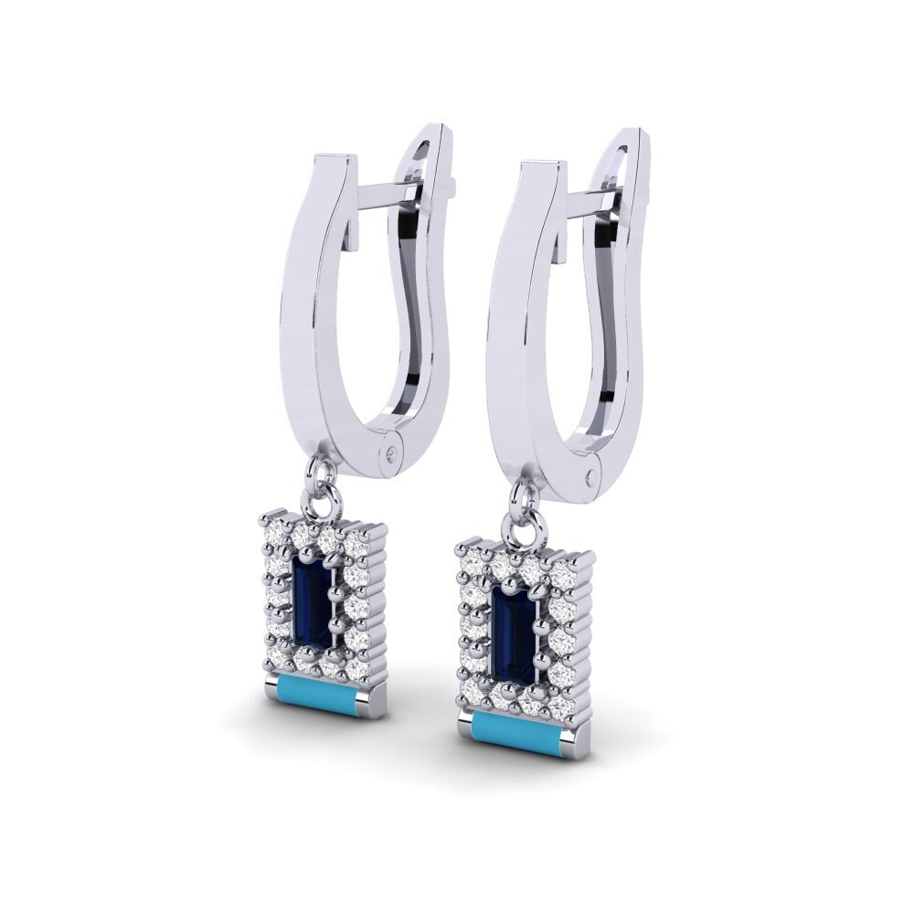 9ct White Gold Women's Earring Armidale