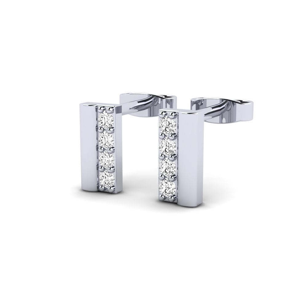 Đá Moissanite Bông tai nữ Arminob