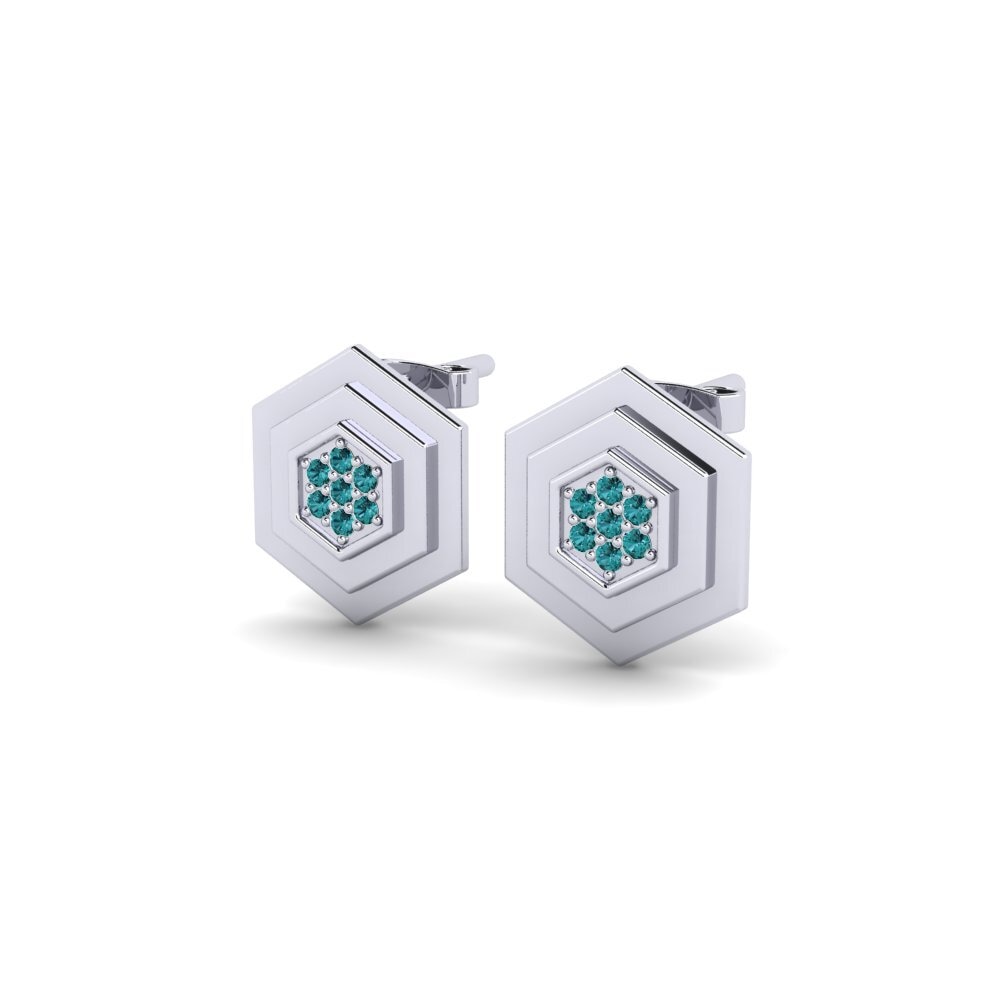 Blue Diamond Earring Army