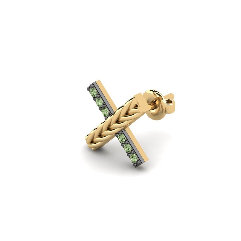 Diamante Verde Pendiente para hombre Aroffe