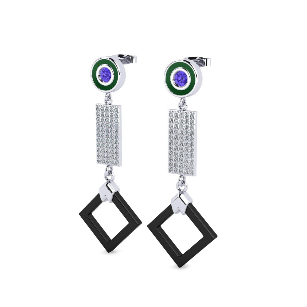 Tanzanite Women's Earring Aronni