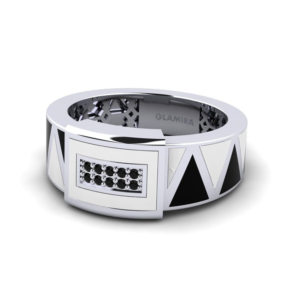 Black Sapphire Ring Arqam