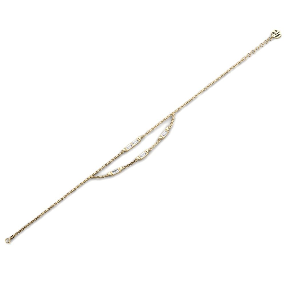14k Oro Amarillo Pulsera de Mujer Arrancapins