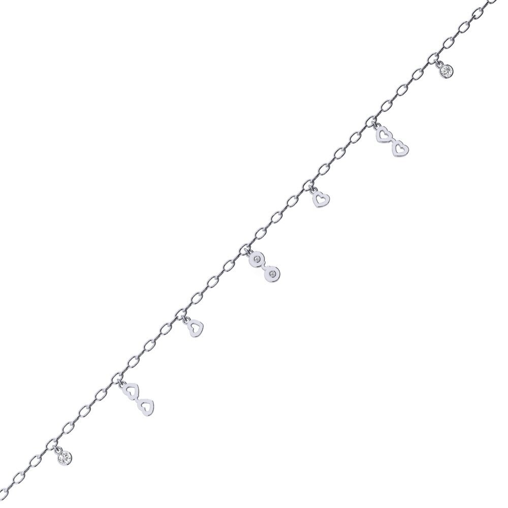 Cavigliera Catena Rettangolare – DeA Jewels