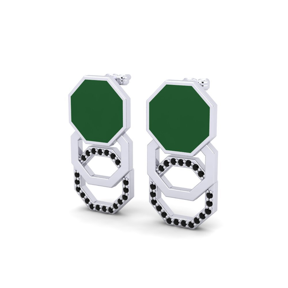 Black Onyx Women's Earring Arroyo