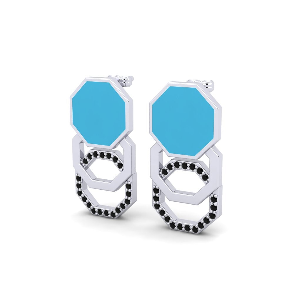 Black Sapphire Women's Earring Arroyo