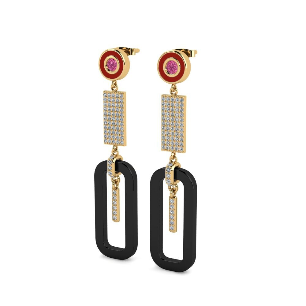 Pink Tourmaline Women's Earring Artan