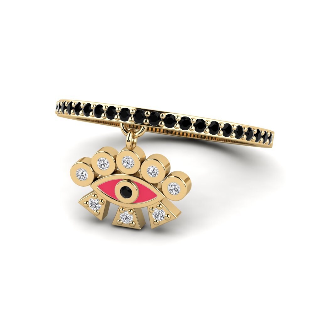 Schwarzer Saphir Ring Artemisi