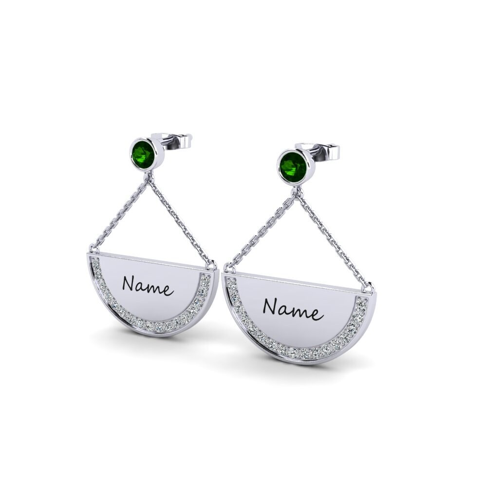 Green Tourmaline Women's Earring Artiese