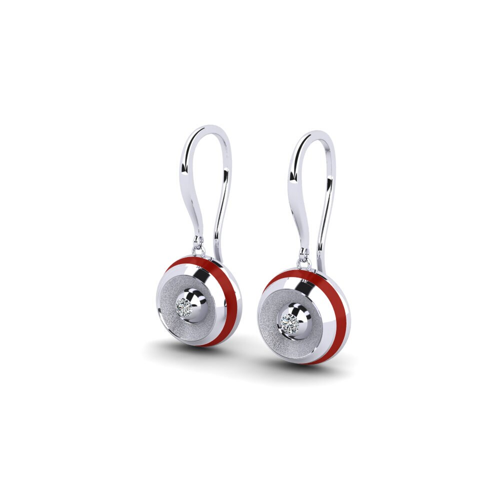 Plata 925 Pendiente de mujer Asabiyer