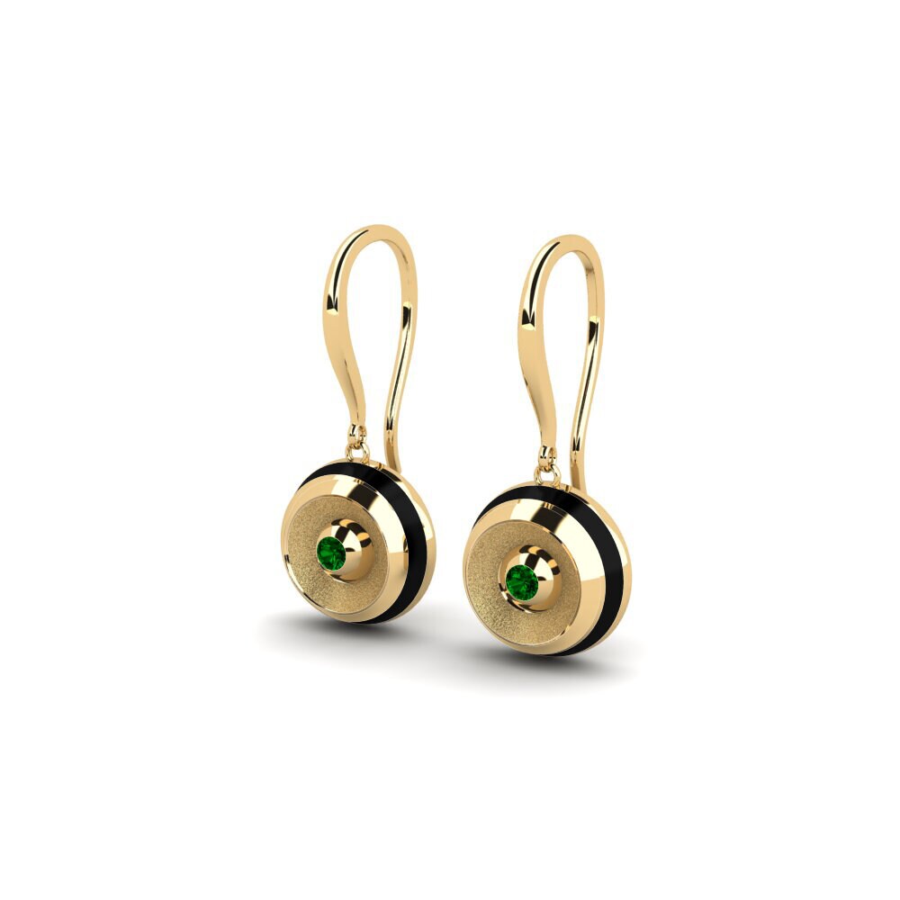 Zircone Verde Orecchino da donna Asabiyer