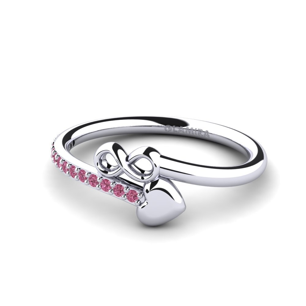 Rhodolite Garnet Ring Aslaug